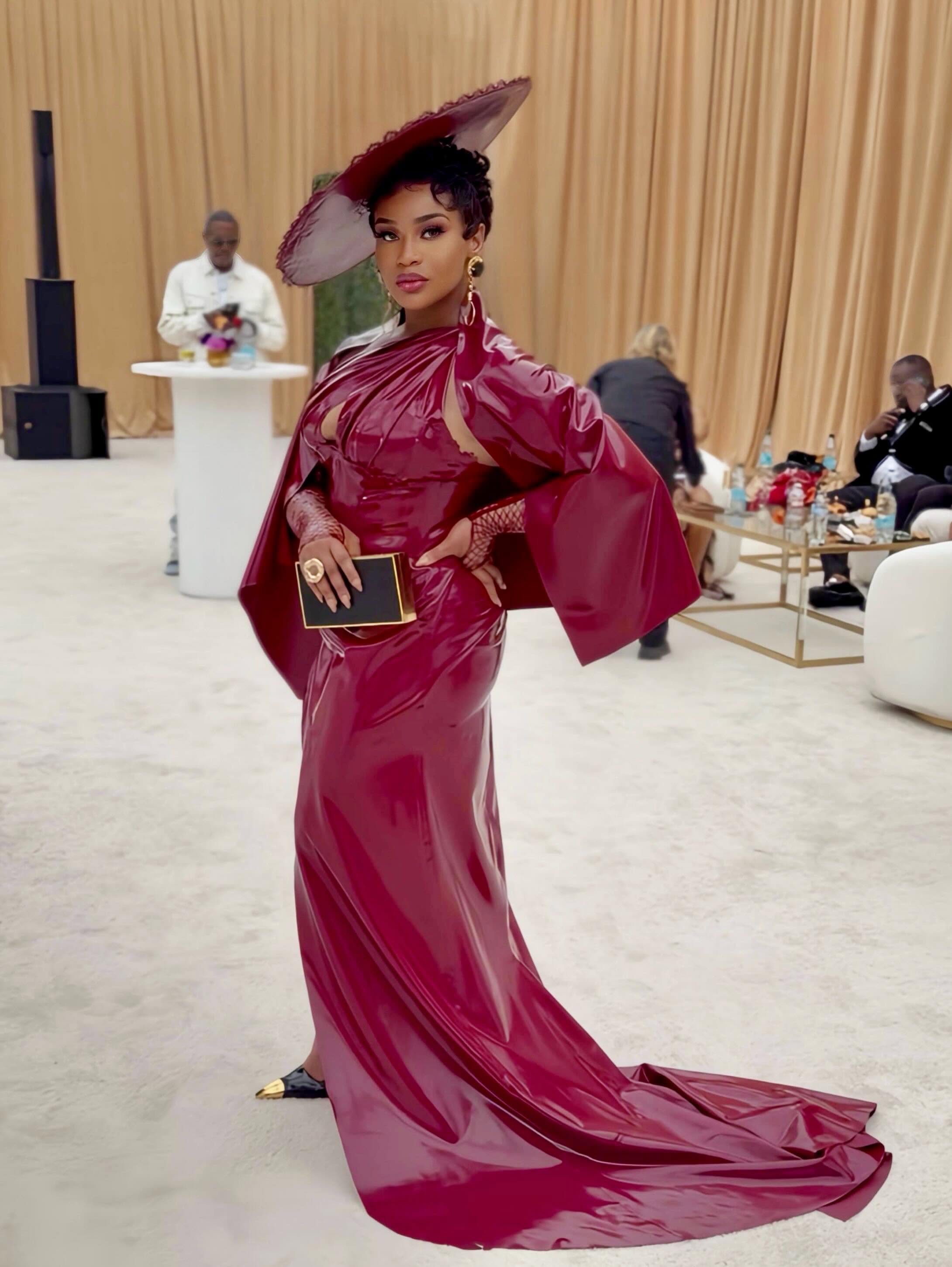 Red carpet gala glam